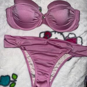 Pink Victoria’s Secret Bikini Set